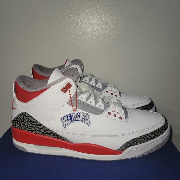 Jordan 3 Retro Fire Red - Picture 7 of 8